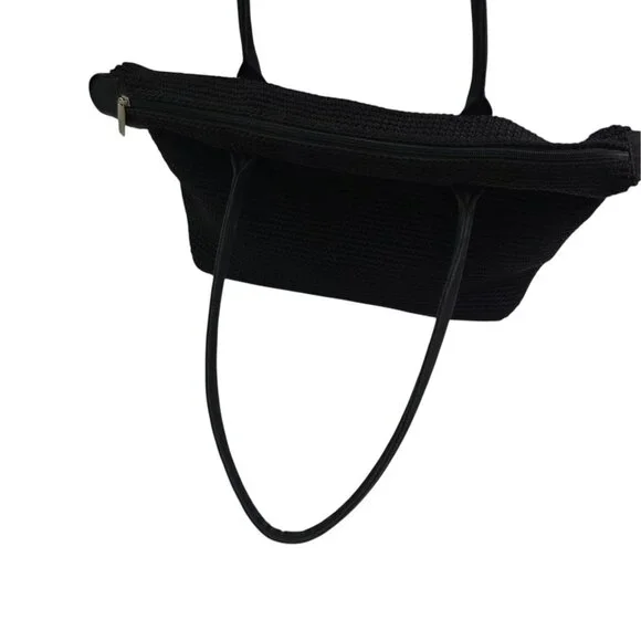 The SAK Elliot Lucca Collection Handback Black Crotchet Shoulder Bag Purse - Picture 10 of 15